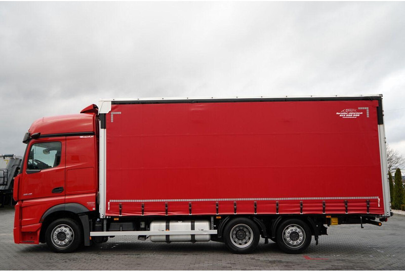 Mercedes-Benz ACTROS / 2545 / SOLÓWKA / 6x2 / I-PARK COOL / BIG SPACE / WIELT - Камион с брезент: снимка 2 Mercedes-Benz ACTROS / 2545 / SOLÓWKA / 6x2 / I-PARK COOL / BIG SPACE / WIELT - Камион с брезент: снимка 2