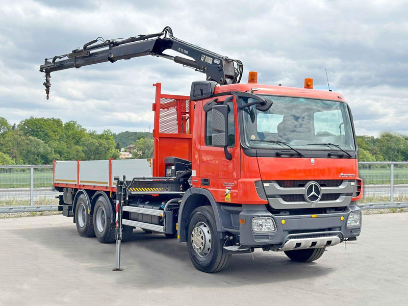 Mercedes-Benz ACTROS 2636 *HIAB 122 BS-2 HIDUO + FUNK/6x4 * TOP - Бордови камион, Камион с кран: снимка 2 Mercedes-Benz ACTROS 2636 *HIAB 122 BS-2 HIDUO + FUNK/6x4 * TOP - Бордови камион, Камион с кран: снимка 2