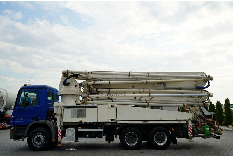 Mercedes-Benz ACTROS 2636 / POMPA SERMAC 5Z37 / 37  METRÓW / STEROWANIE RADIOW - Бетон помпа: снимка 3 Mercedes-Benz ACTROS 2636 / POMPA SERMAC 5Z37 / 37  METRÓW / STEROWANIE RADIOW - Бетон помпа: снимка 3