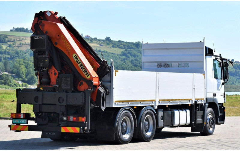 Бордови камион, Камион с кран Mercedes-Benz ACTROS 2641: снимка 6 Бордови камион, Камион с кран Mercedes-Benz ACTROS 2641: снимка 6