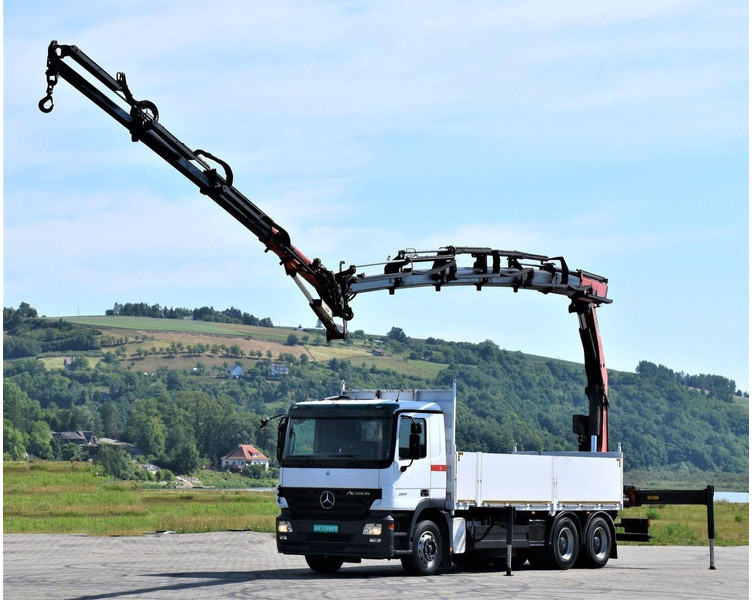 Mercedes-Benz ACTROS 2641 - Бордови камион, Камион с кран: снимка 2 Mercedes-Benz ACTROS 2641 - Бордови камион, Камион с кран: снимка 2