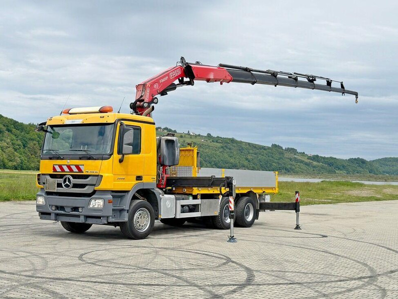 Mercedes-Benz ACTROS 2646 * FASSI F365AXP.26 + FUNK * 6x4 - Бордови камион, Камион с кран: снимка 2 Mercedes-Benz ACTROS 2646 * FASSI F365AXP.26 + FUNK * 6x4 - Бордови камион, Камион с кран: снимка 2