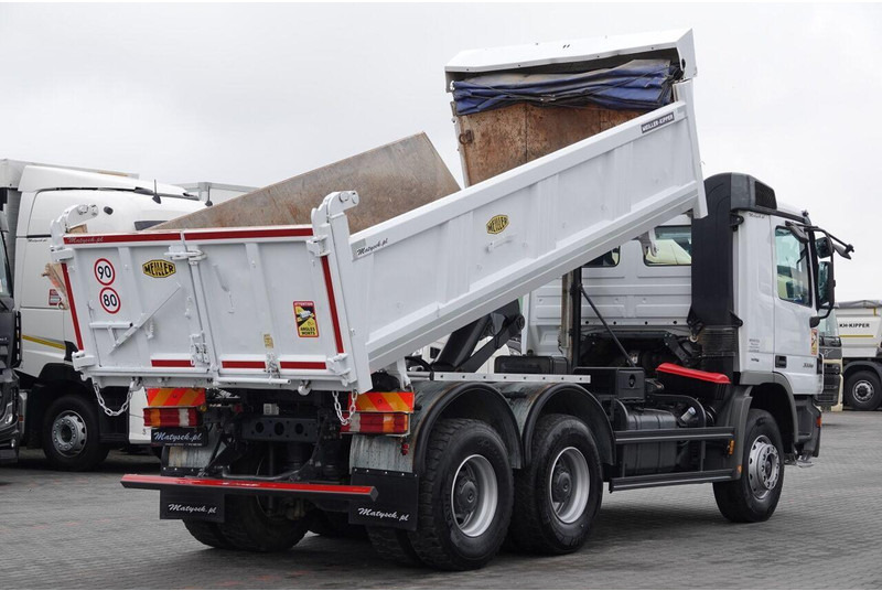 Mercedes-Benz ACTROS 3336 / 6x4 / WYWROTKA / BORDMATIC / HYDROBURTA / MEILLER - Самосвал камион: снимка 5 Mercedes-Benz ACTROS 3336 / 6x4 / WYWROTKA / BORDMATIC / HYDROBURTA / MEILLER - Самосвал камион: снимка 5