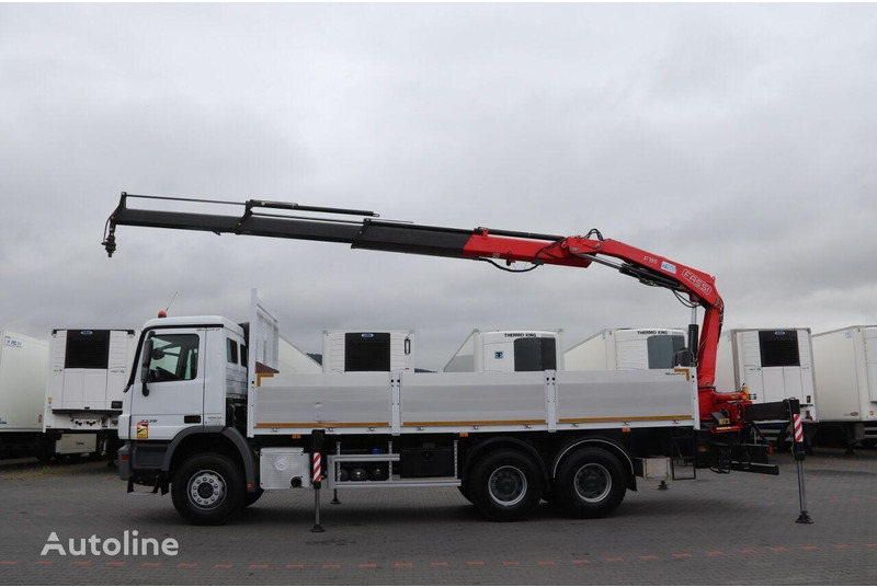 Mercedes-Benz ACTROS 3336 - Бордови камион, Камион с кран: снимка 5 Mercedes-Benz ACTROS 3336 - Бордови камион, Камион с кран: снимка 5