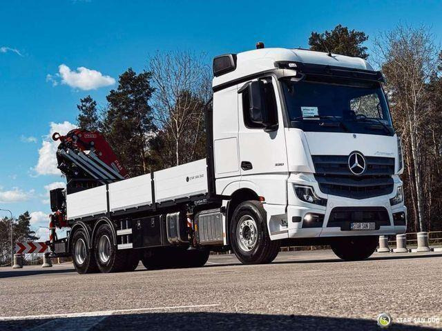 Нови Бордови камион, Камион с кран Mercedes-Benz ACTROS 3351 NEW 6x4 Fassi F485 Crane: снимка 6