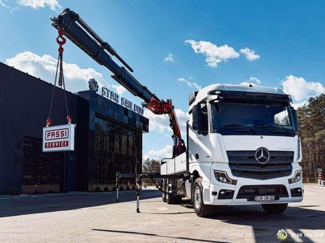 Нови Бордови камион, Камион с кран Mercedes-Benz ACTROS 3351 NEW 6x4 Fassi F485 Crane: снимка 12