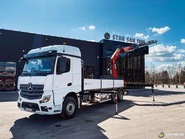 Нови Бордови камион, Камион с кран Mercedes-Benz ACTROS 3351 NEW 6x4 Fassi F485 Crane: снимка 13