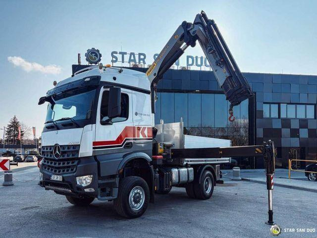 Mercedes-Benz AROCS 1851 PALFINGER PK 20002 Crane Kran - Бордови камион, Камион с кран: снимка 4 Mercedes-Benz AROCS 1851 PALFINGER PK 20002 Crane Kran - Бордови камион, Камион с кран: снимка 4