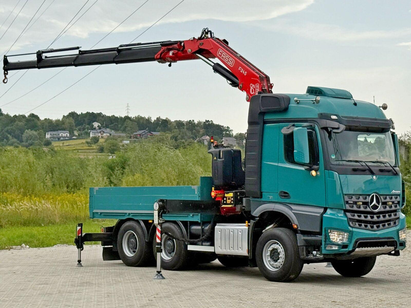 Mercedes-Benz AROCS 2548* FASSI F245A.0.24 E + FUNK / 6x4 *TOP - Бордови камион, Камион с кран: снимка 2 Mercedes-Benz AROCS 2548* FASSI F245A.0.24 E + FUNK / 6x4 *TOP - Бордови камион, Камион с кран: снимка 2