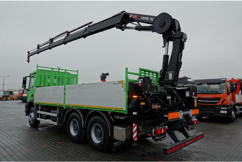 Mercedes-Benz AROCS 2636 / 6x4 / SKRZYNIOWY- 6,5 M / + HDS HIAB 4x wysów: 13 - Бордови камион, Камион с кран: снимка 4 Mercedes-Benz AROCS 2636 / 6x4 / SKRZYNIOWY- 6,5 M / + HDS HIAB 4x wysów: 13 - Бордови камион, Камион с кран: снимка 4