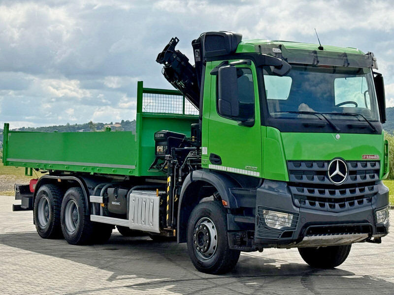 Mercedes-Benz AROCS 2636 * HIAB 122 ES - 3 HIPRO * 6x4 - Самосвал камион, Камион с кран: снимка 4 Mercedes-Benz AROCS 2636 * HIAB 122 ES - 3 HIPRO * 6x4 - Самосвал камион, Камион с кран: снимка 4