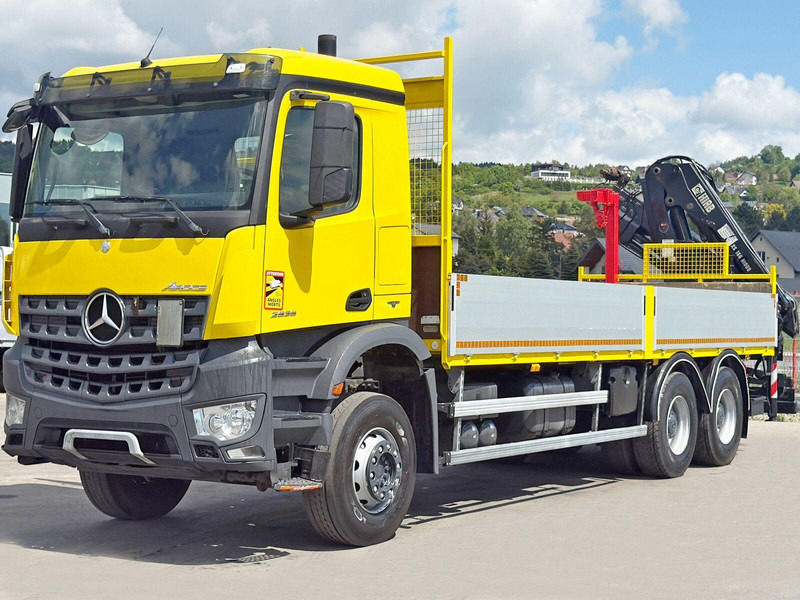 Mercedes-Benz AROCS 2636 *HIAB 166 D-4 HIDUO + FUNK* 6x4 - Бордови камион, Камион с кран: снимка 4 Mercedes-Benz AROCS 2636 *HIAB 166 D-4 HIDUO + FUNK* 6x4 - Бордови камион, Камион с кран: снимка 4