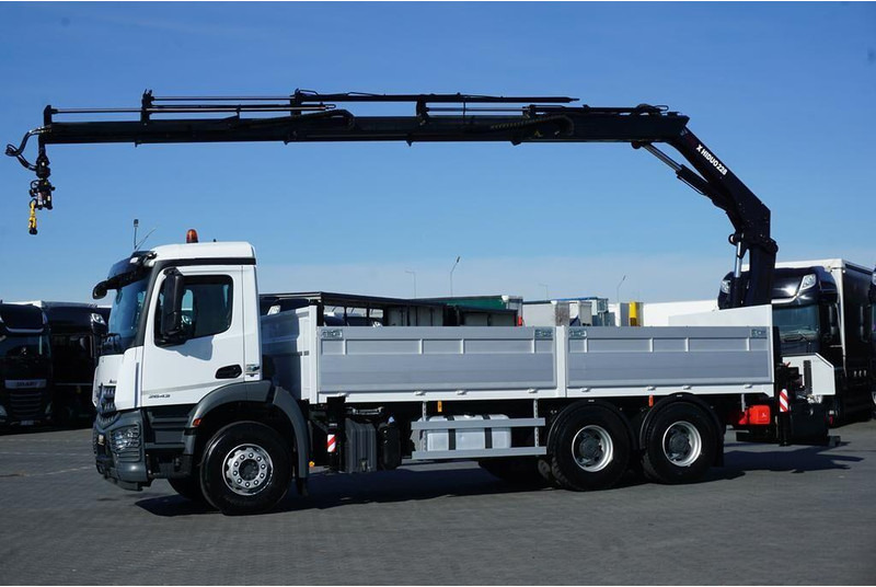 Mercedes-Benz AROCS / 2643 / 6 X 4 / SKRZYNIOWY + HDS / HIAB 228 E – 4 / WYS. - Бордови камион, Камион с кран: снимка 3 Mercedes-Benz AROCS / 2643 / 6 X 4 / SKRZYNIOWY + HDS / HIAB 228 E – 4 / WYS. - Бордови камион, Камион с кран: снимка 3