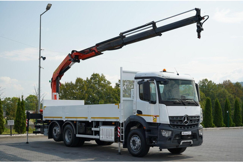 Mercedes-Benz AROCS 2643 - Бордови камион, Камион с кран: снимка 1 Mercedes-Benz AROCS 2643 - Бордови камион, Камион с кран: снимка 1