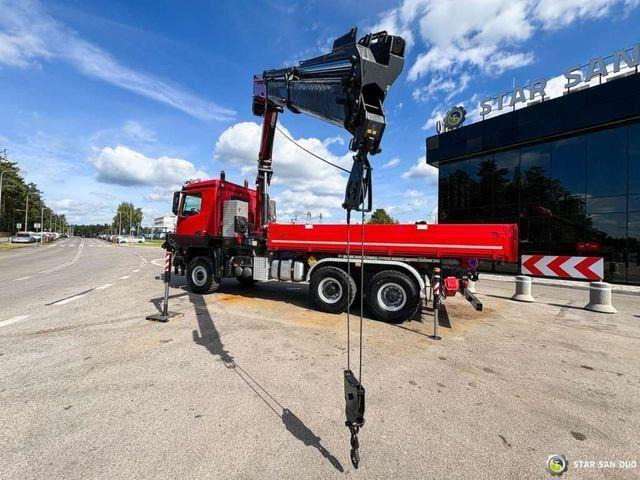 Mercedes-Benz AROCS 3345 6x6 HMF 3220 K hds Crane tipper - Самосвал камион, Камион с кран: снимка 4 Mercedes-Benz AROCS 3345 6x6 HMF 3220 K hds Crane tipper - Самосвал камион, Камион с кран: снимка 4
