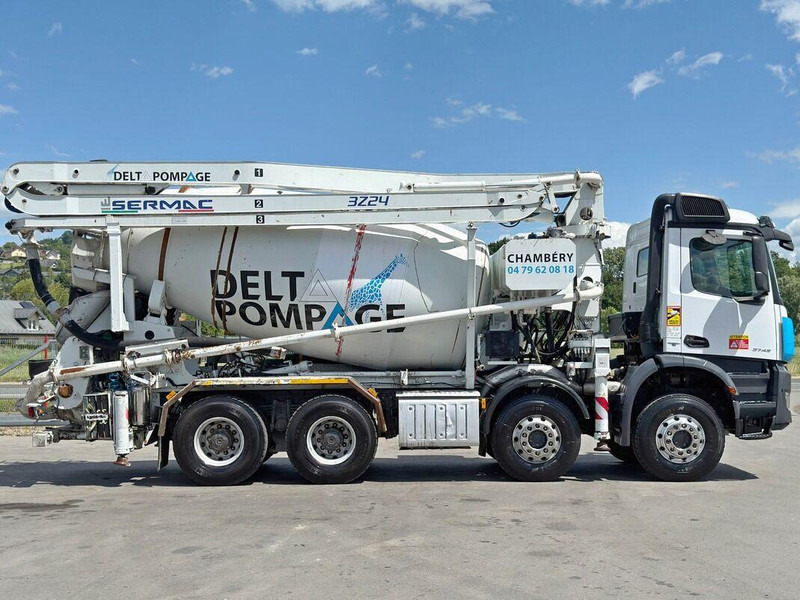 Mercedes-Benz AROCS 3743 * Betonpumpe + FUNK * 8x4 * TOP - Бетоновоз: снимка 5 Mercedes-Benz AROCS 3743 * Betonpumpe + FUNK * 8x4 * TOP - Бетоновоз: снимка 5