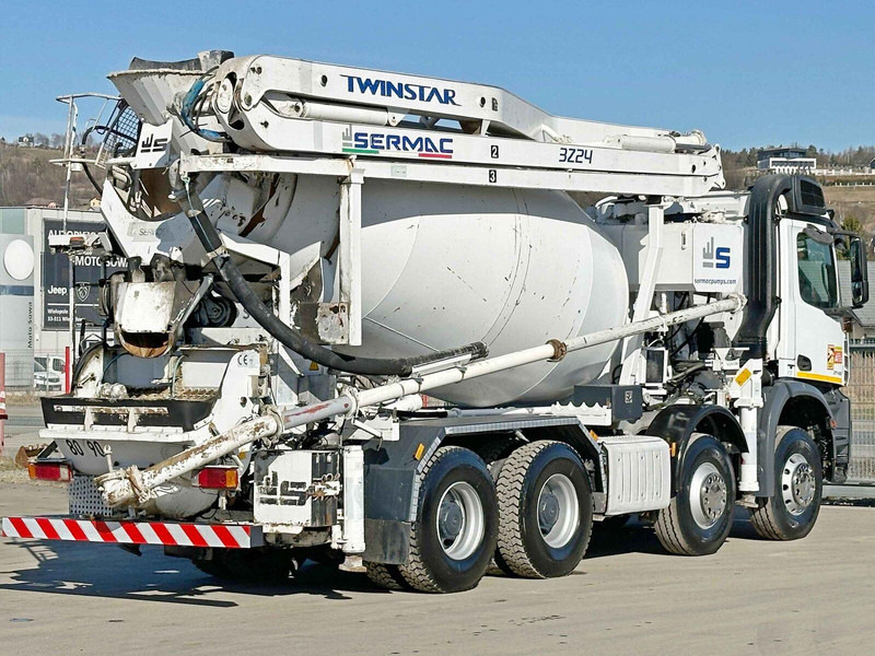 Mercedes-Benz AROCS 3743 * Betonpumpe + FUNK * 8x4 * TOP - Бетоновоз: снимка 5 Mercedes-Benz AROCS 3743 * Betonpumpe + FUNK * 8x4 * TOP - Бетоновоз: снимка 5