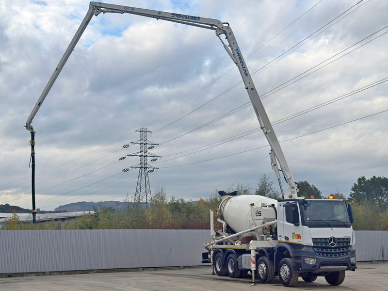 Mercedes-Benz AROCS 3743 * Betonpumpe + FUNK * 8x4 * TOP - Бетон помпа: снимка 3 Mercedes-Benz AROCS 3743 * Betonpumpe + FUNK * 8x4 * TOP - Бетон помпа: снимка 3