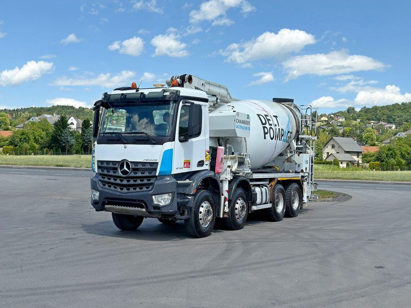 Mercedes-Benz AROCS 3743 * Betonpumpe + FUNK * 8x4 * TOP - Бетоновоз: снимка 2 Mercedes-Benz AROCS 3743 * Betonpumpe + FUNK * 8x4 * TOP - Бетоновоз: снимка 2