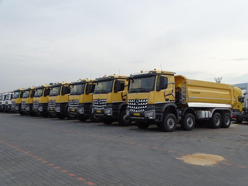 Mercedes-Benz AROCS 4145 / 8x8 / WYWROTKA TYLNOZSYPOWA / KH KIPPER / EURO 6 - Самосвал камион: снимка 5 Mercedes-Benz AROCS 4145 / 8x8 / WYWROTKA TYLNOZSYPOWA / KH KIPPER / EURO 6 - Самосвал камион: снимка 5