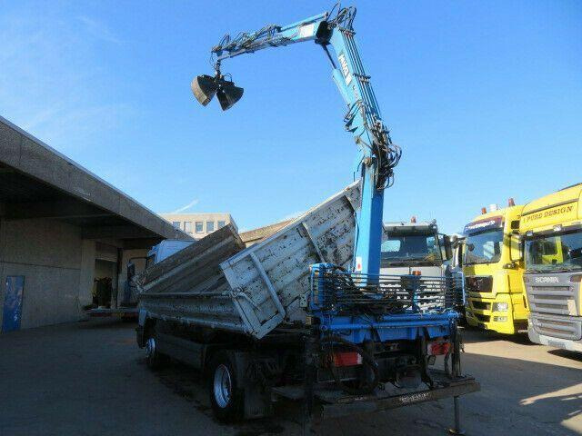 Самосвал камион, Камион с кран Mercedes-Benz ATEGO 1218: снимка 12