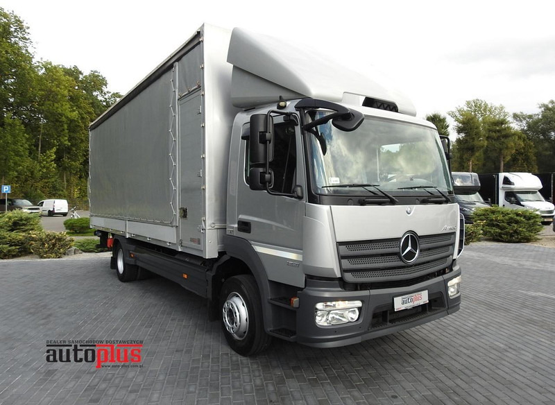 Mercedes-Benz ATEGO 1221 PLANDEKA WINDA 16 PALET WEBASTO KLIMATYZACJA PNEUMATY - Камион фургон: снимка 1 Mercedes-Benz ATEGO 1221 PLANDEKA WINDA 16 PALET WEBASTO KLIMATYZACJA PNEUMATY - Камион фургон: снимка 1