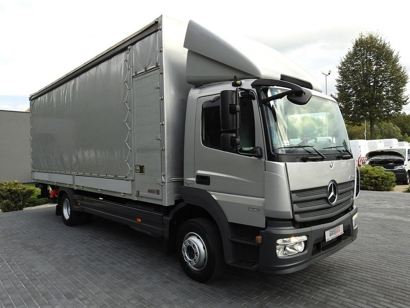 Mercedes-Benz ATEGO 1221 PLANDEKA WINDA 16 PALET WEBASTO KLIMATYZACJA PNEUMATY - Камион фургон: снимка 4 Mercedes-Benz ATEGO 1221 PLANDEKA WINDA 16 PALET WEBASTO KLIMATYZACJA PNEUMATY - Камион фургон: снимка 4
