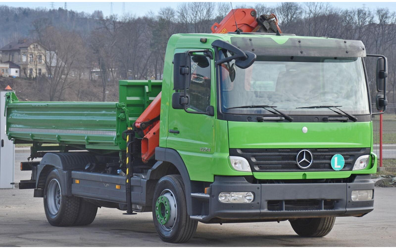 Mercedes-Benz ATEGO 1224 - Самосвал камион, Камион с кран: снимка 4 Mercedes-Benz ATEGO 1224 - Самосвал камион, Камион с кран: снимка 4