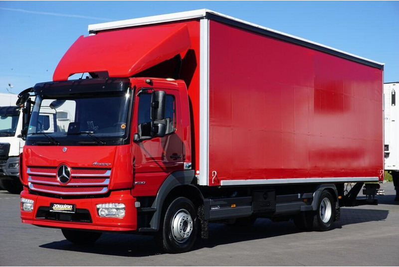 Mercedes-Benz ATEGO / 1530 / ACC / E 6 / FIRANKA + WINDA / ŁAD.7855 KG / 18 PA - Камион с брезент: снимка 2 Mercedes-Benz ATEGO / 1530 / ACC / E 6 / FIRANKA + WINDA / ŁAD.7855 KG / 18 PA - Камион с брезент: снимка 2
