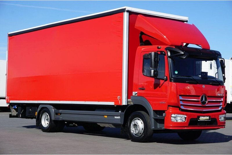Mercedes-Benz ATEGO / 1530 / ACC / E 6 / FIRANKA + WINDA / ŁAD.7855 KG / 18 PA - Камион с брезент: снимка 1 Mercedes-Benz ATEGO / 1530 / ACC / E 6 / FIRANKA + WINDA / ŁAD.7855 KG / 18 PA - Камион с брезент: снимка 1