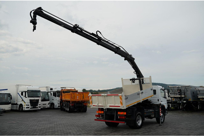 Mercedes-Benz ATEGO 1629 / 4x4 / WYWROTKA + HDS HIAB 111 B-3 / PILOT / ROTAT - Самосвал камион, Камион с кран: снимка 5 Mercedes-Benz ATEGO 1629 / 4x4 / WYWROTKA + HDS HIAB 111 B-3 / PILOT / ROTAT - Самосвал камион, Камион с кран: снимка 5