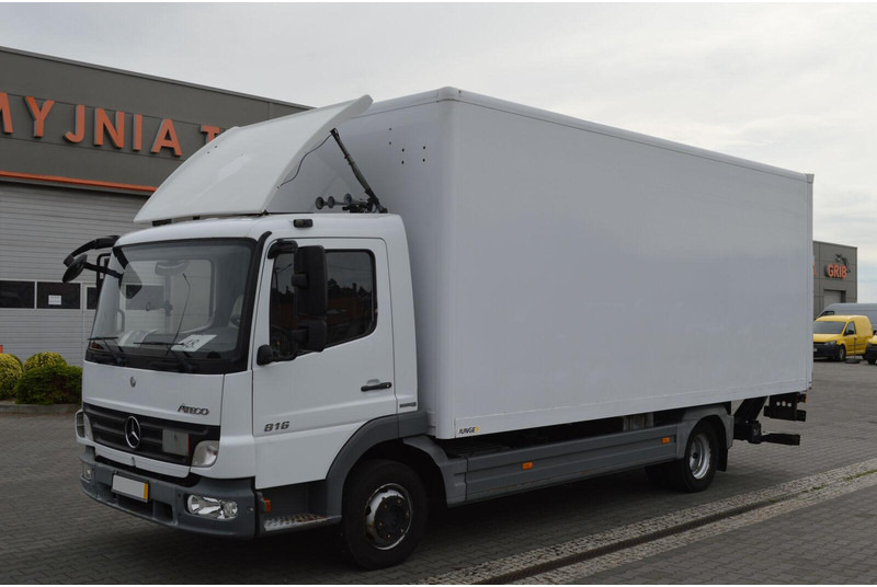 Mercedes-Benz ATEGO 816 CONTAINER+LIFT EURO 5 - Камион фургон: снимка 1 Mercedes-Benz ATEGO 816 CONTAINER+LIFT EURO 5 - Камион фургон: снимка 1