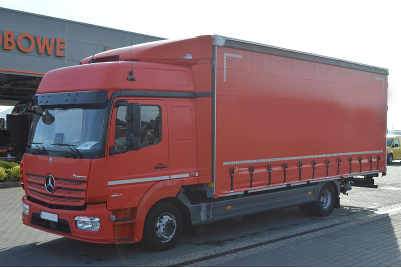 Mercedes-Benz ATEGO 824 EURO 6 1.HAND CURTAINE TILT - Камион с брезент: снимка 1 Mercedes-Benz ATEGO 824 EURO 6 1.HAND CURTAINE TILT - Камион с брезент: снимка 1