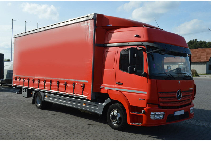 Mercedes-Benz ATEGO 824 EURO 6 1.HAND CURTAINE TILT - Камион с брезент: снимка 5 Mercedes-Benz ATEGO 824 EURO 6 1.HAND CURTAINE TILT - Камион с брезент: снимка 5