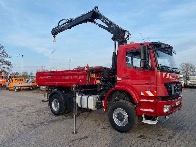 Mercedes-Benz AXOR 1829 - Самосвал камион, Камион с кран: снимка 3 Mercedes-Benz AXOR 1829 - Самосвал камион, Камион с кран: снимка 3