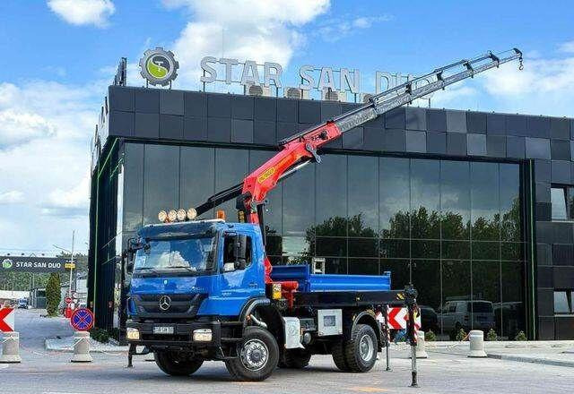 Mercedes-Benz AXOR 1833 4x4 Palfinger PK 22002 EH Crane Winch - Самосвал камион, Камион с кран: снимка 4 Mercedes-Benz AXOR 1833 4x4 Palfinger PK 22002 EH Crane Winch - Самосвал камион, Камион с кран: снимка 4