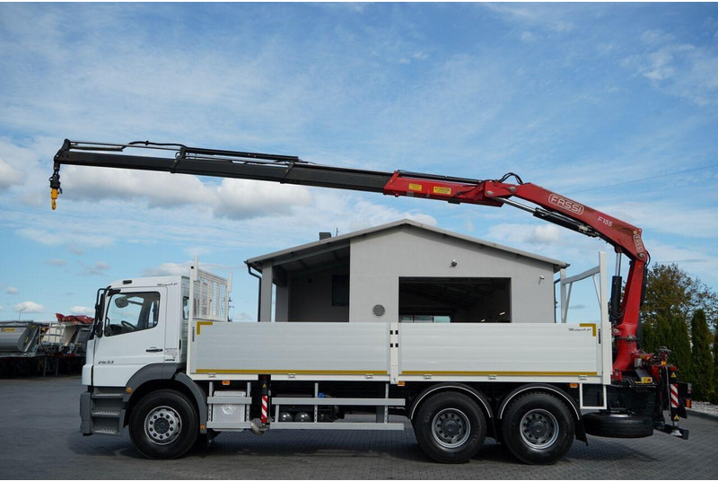 Mercedes-Benz / AXOR 2633 / 6X4 / SKRZYNIOWY - 6,55 M / MOCNA PODŁOGA / HDS FA - Бордови камион, Камион с кран: снимка 3 Mercedes-Benz / AXOR 2633 / 6X4 / SKRZYNIOWY - 6,55 M / MOCNA PODŁOGA / HDS FA - Бордови камион, Камион с кран: снимка 3