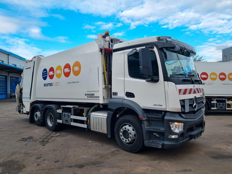 Mercedes-Benz Actros 2536 6x2 Faun Powerpress 524 Garbage truck - Боклукчийска кола: снимка 1 Mercedes-Benz Actros 2536 6x2 Faun Powerpress 524 Garbage truck - Боклукчийска кола: снимка 1