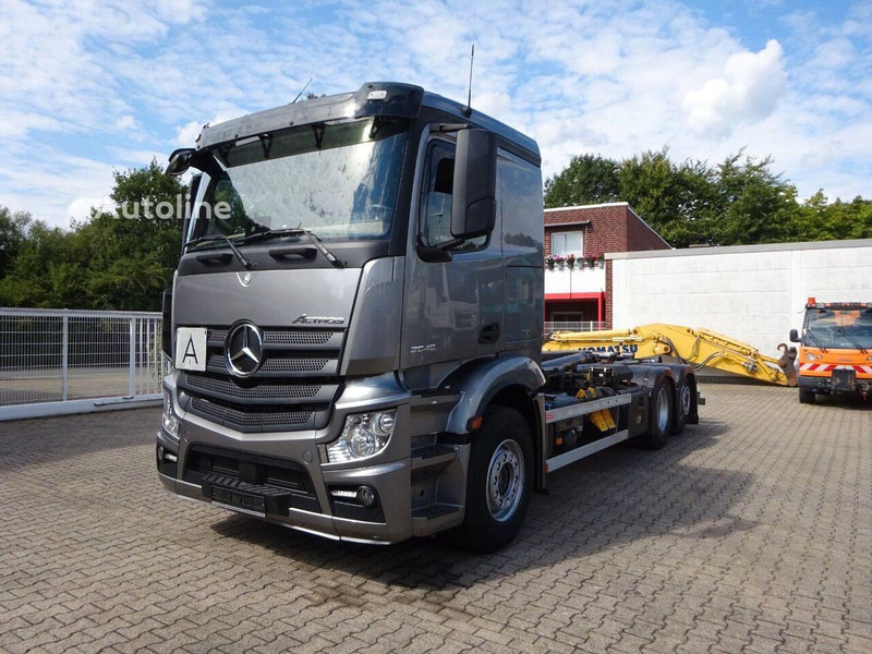 Mercedes-Benz Actros 2545 Hook lift truck 6x2 - Мултилифт с кука камион, Камион с кран: снимка 1 Mercedes-Benz Actros 2545 Hook lift truck 6x2 - Мултилифт с кука камион, Камион с кран: снимка 1