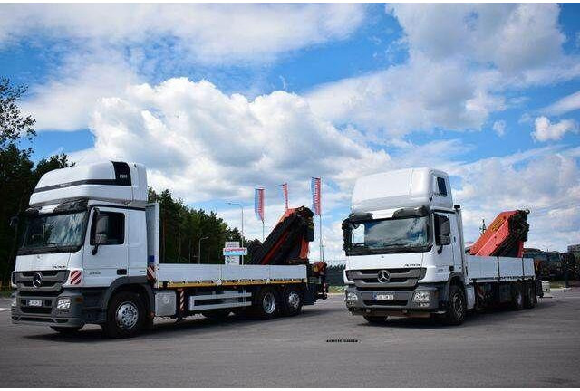 Mercedes-Benz Actros 2546 6x2 Palfinger PK 53002 Crane Kran - Бордови камион, Камион с кран: снимка 5 Mercedes-Benz Actros 2546 6x2 Palfinger PK 53002 Crane Kran - Бордови камион, Камион с кран: снимка 5