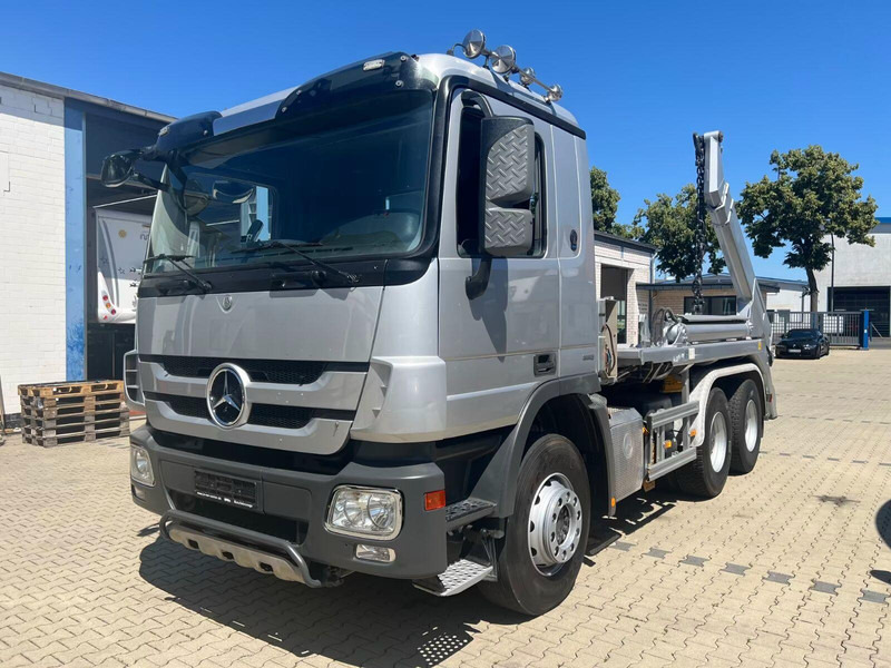 Mercedes-Benz Actros 2644 - Meiller Absetzkipper - Мултилифт за контейнери камион: снимка 1 Mercedes-Benz Actros 2644 - Meiller Absetzkipper - Мултилифт за контейнери камион: снимка 1