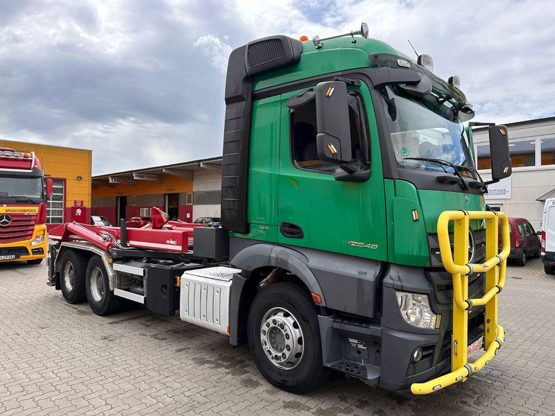 Mercedes-Benz Actros 4 3 Achser BM 963 2648 OM471 6x4 Fg - Мултилифт с кука камион, Камион с кран: снимка 1 Mercedes-Benz Actros 4 3 Achser BM 963 2648 OM471 6x4 Fg - Мултилифт с кука камион, Камион с кран: снимка 1