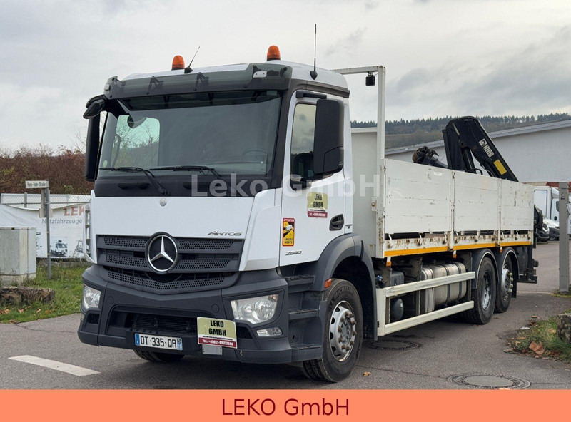 Mercedes-Benz Antos 2540 - Бордови камион, Камион с кран: снимка 5 Mercedes-Benz Antos 2540 - Бордови камион, Камион с кран: снимка 5