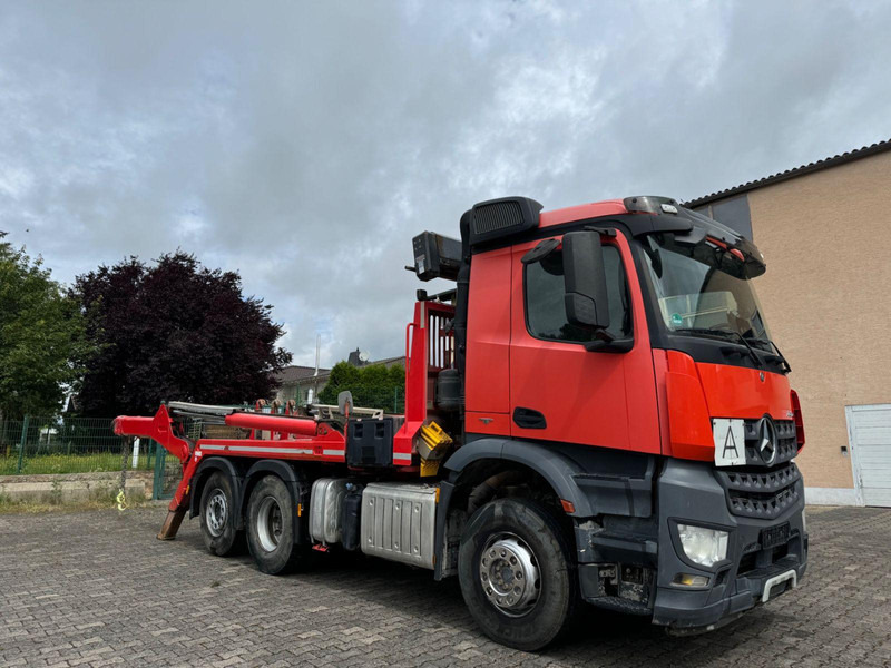 Mercedes-Benz Arocs 2536 BL 6x2/Funkfernbe./VDL-ASK 18 TK - Контейнеровоз/ Сменна каросерия камион, Камион с кран: снимка 2 Mercedes-Benz Arocs 2536 BL 6x2/Funkfernbe./VDL-ASK 18 TK - Контейнеровоз/ Сменна каросерия камион, Камион с кран: снимка 2