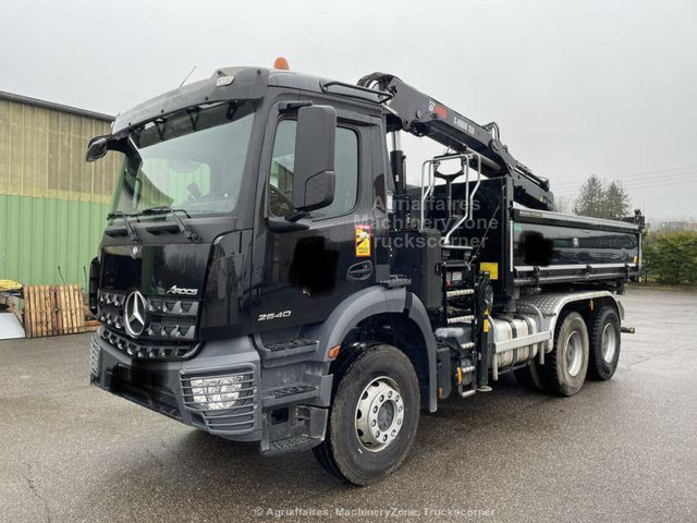 Mercedes-Benz Arocs 2640 - Самосвал камион, Камион с кран: снимка 1 Mercedes-Benz Arocs 2640 - Самосвал камион, Камион с кран: снимка 1