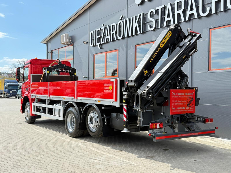 Mercedes-Benz Arocs Actros 2532 / E6 / 6x2 / skrzynia + żuraw Palfinger / budo - Бордови камион, Камион с кран: снимка 4 Mercedes-Benz Arocs Actros 2532 / E6 / 6x2 / skrzynia + żuraw Palfinger / budo - Бордови камион, Камион с кран: снимка 4