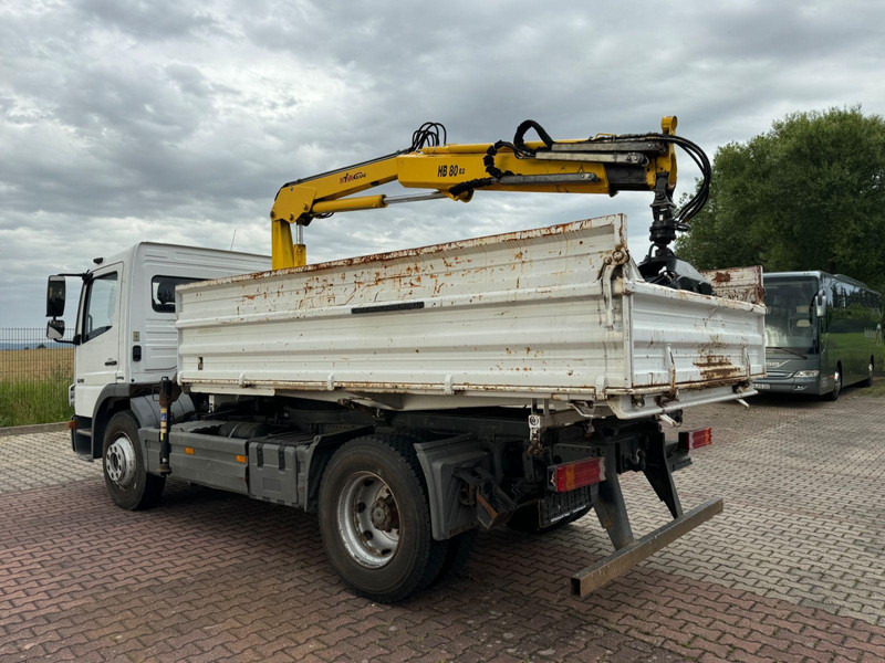 Mercedes-Benz Atego 1218 Meiller Kipper / Kran / Greifer - Самосвал камион, Камион с кран: снимка 4 Mercedes-Benz Atego 1218 Meiller Kipper / Kran / Greifer - Самосвал камион, Камион с кран: снимка 4