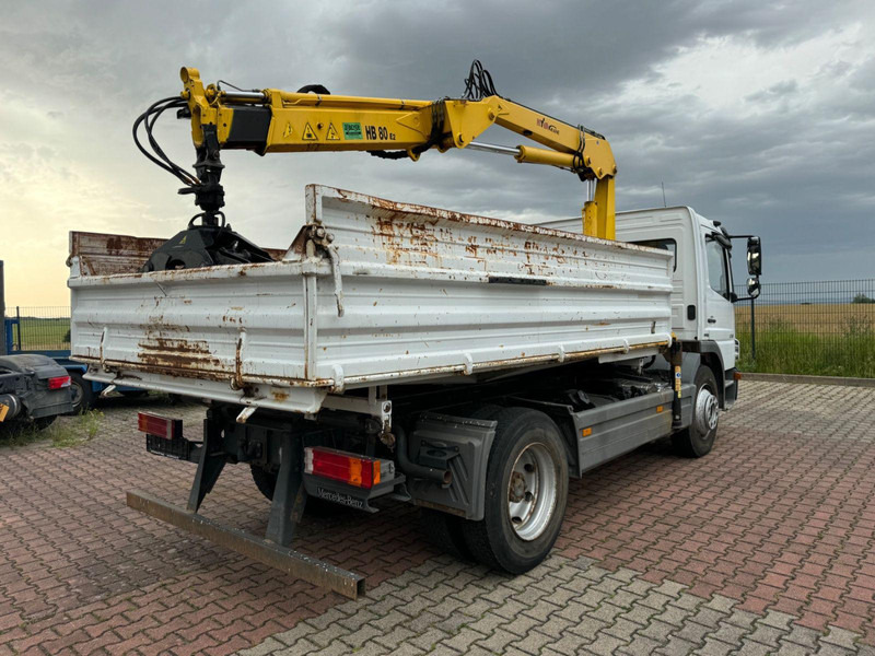 Mercedes-Benz Atego 1218 Meiller Kipper / Kran / Greifer - Самосвал камион, Камион с кран: снимка 5 Mercedes-Benz Atego 1218 Meiller Kipper / Kran / Greifer - Самосвал камион, Камион с кран: снимка 5