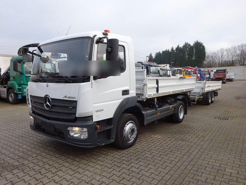 Mercedes-Benz Atego 1223 - 3 way tipper+semi-trailer - Самосвал камион: снимка 2 Mercedes-Benz Atego 1223 - 3 way tipper+semi-trailer - Самосвал камион: снимка 2