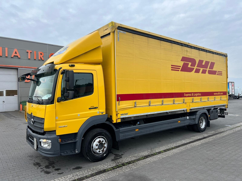 Mercedes-Benz Atego 1530 EURO 6 CURTAIN TILT LIFT 1.HAND - Камион с брезент: снимка 1 Mercedes-Benz Atego 1530 EURO 6 CURTAIN TILT LIFT 1.HAND - Камион с брезент: снимка 1